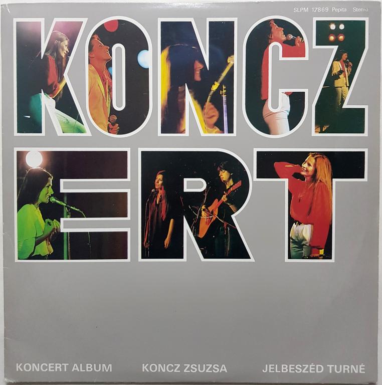 Koncz Zsuzsa "Konczert" 1984 Lp Hungary