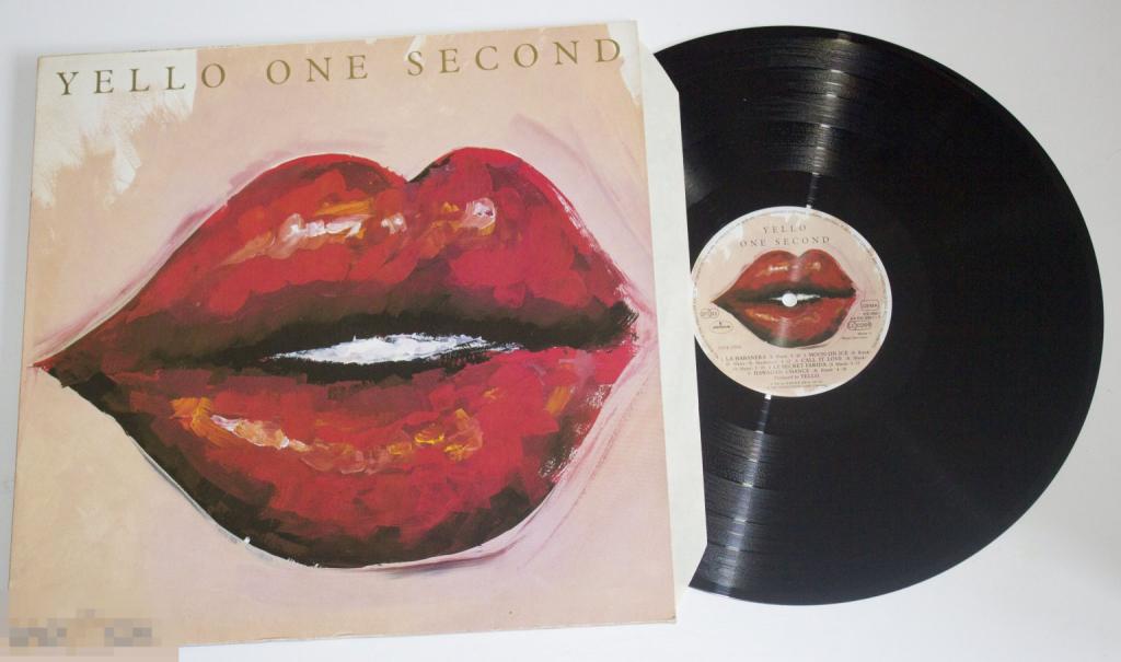 Yello - One Second /1987 Germany LP EX+/ EX+