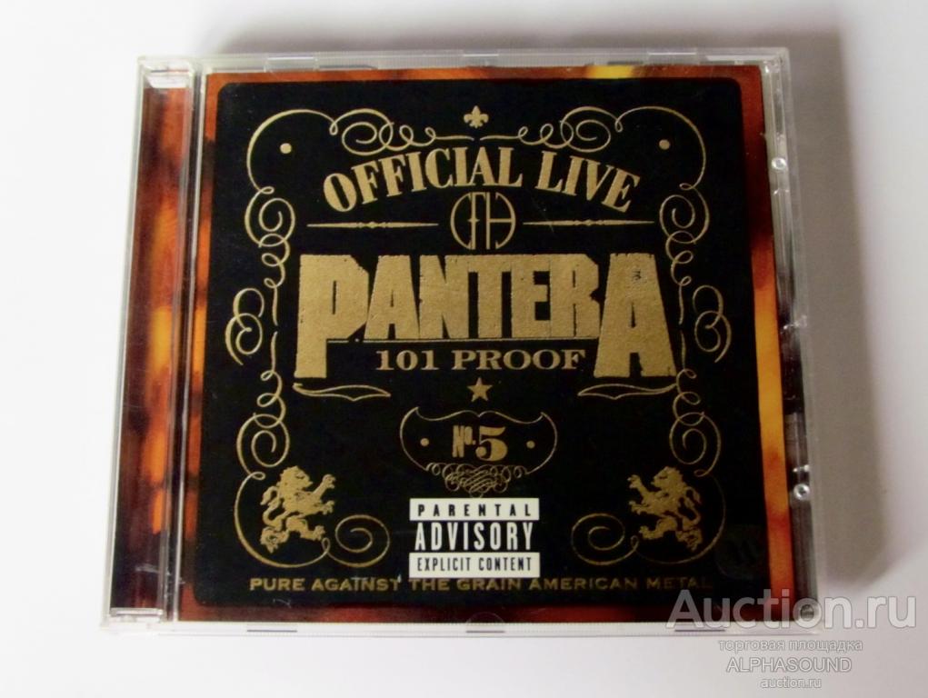 PANTERA - Official Live: 101 Proof  1997  Germany