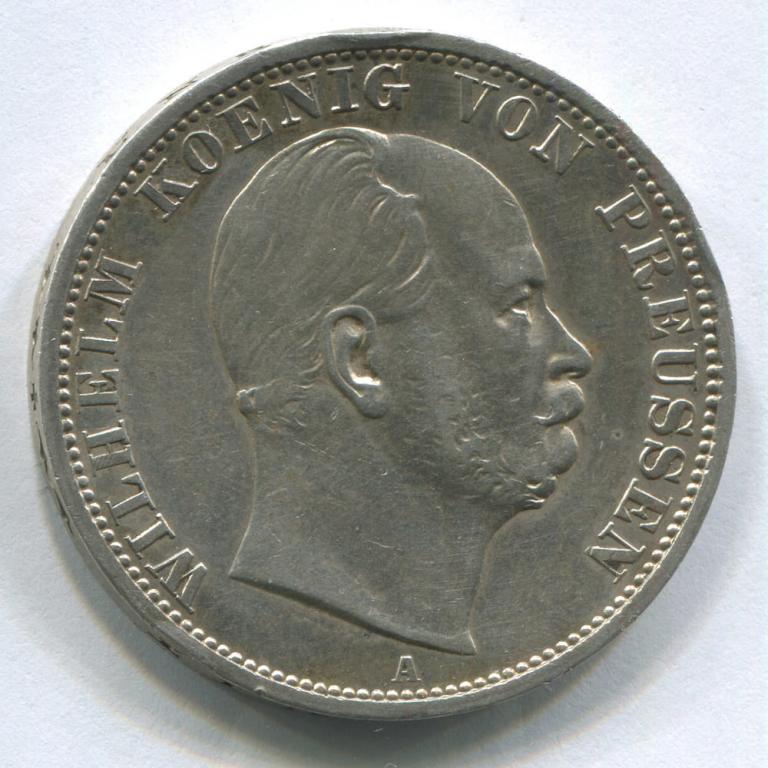 ГЕРМАНИЯ/ПРУССИЯ 1 ТАЛЕР 1870 XF