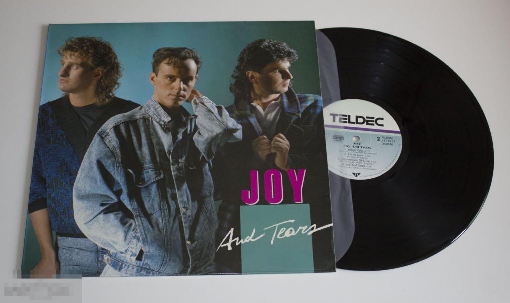 Joy - Joy And Tears / 1987 South Korea / insert   LP EX+/EX+