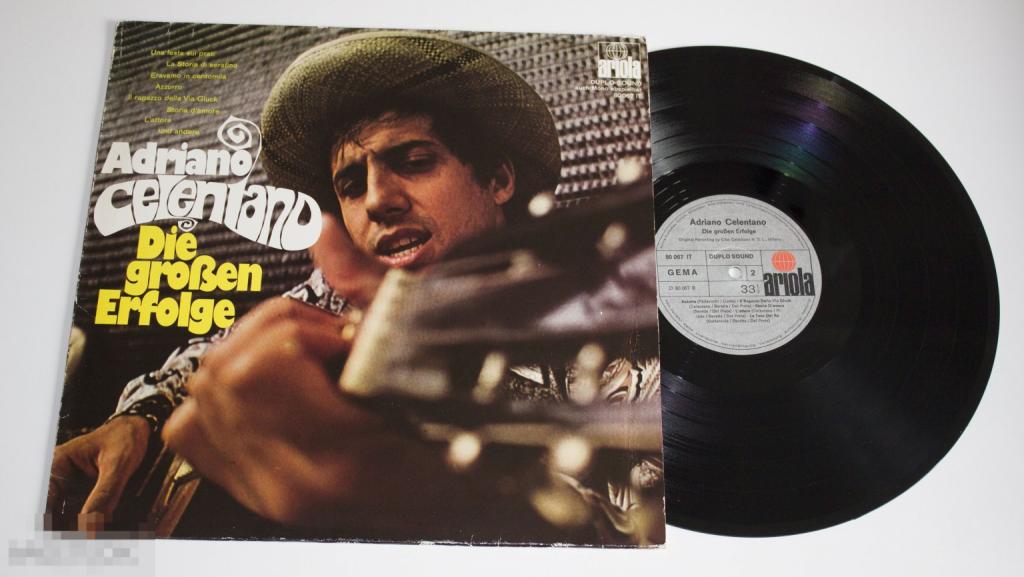 Adriano Celentano – Die Großen Erfolge / Germany LP EX+