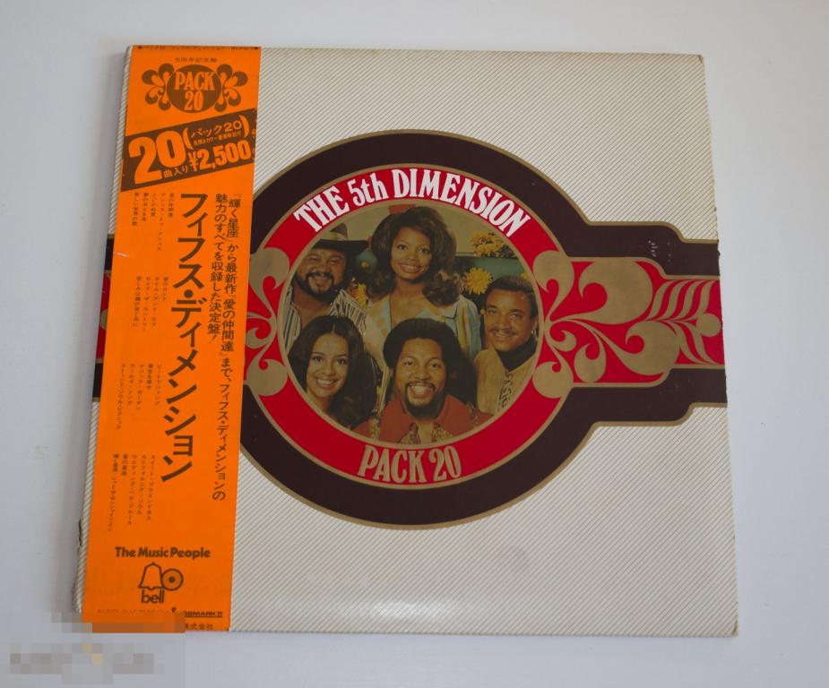 The 5th Dimension – Pack 20 (Japan) LP, INS, OBI,   LP  EX / EX