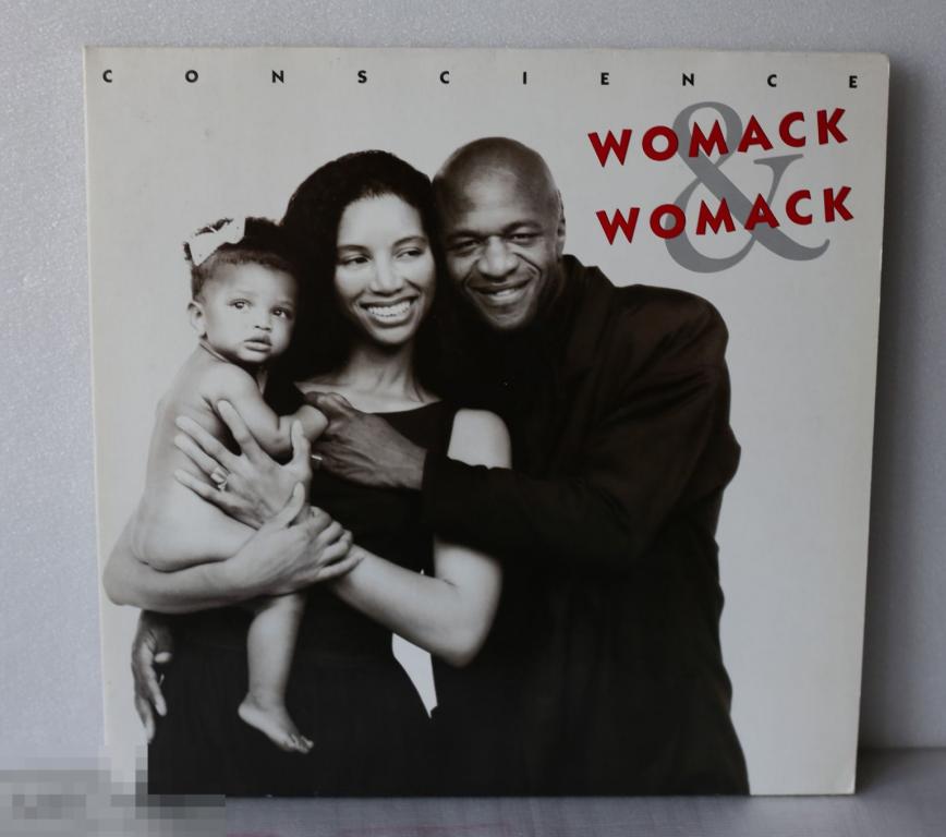 Womack & Womack - Conscience  -  GERMANY PRESS LP NM