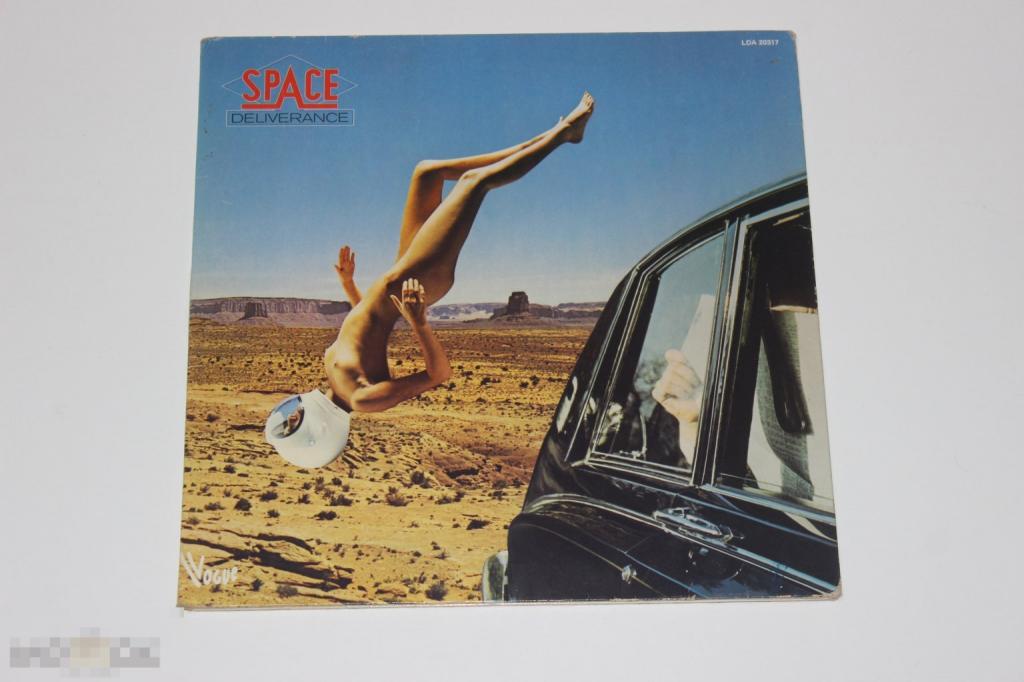 Space - Deliverance 1977 /  France  / insert  /  LP EX / EX