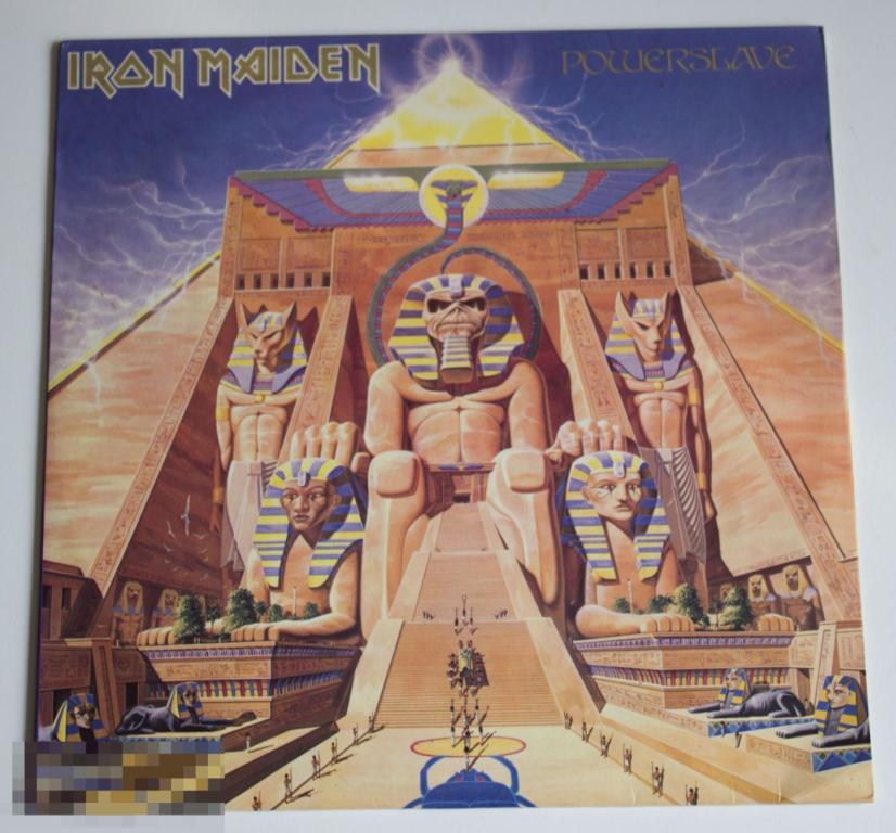 IRON MAIDEN - Powerslave / Gala Records Russia/ EX / EX