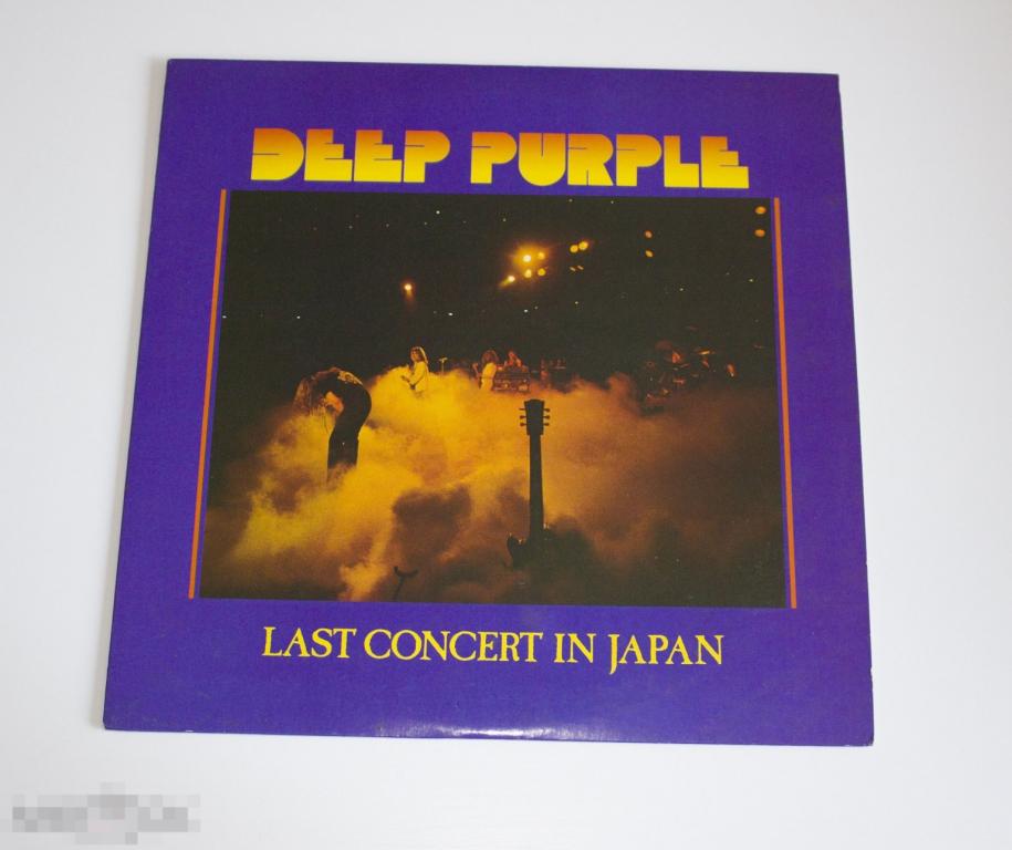 Deep Purple - Last Concert In Japan 1977 / Japan Press / insert  LP NM / NM
