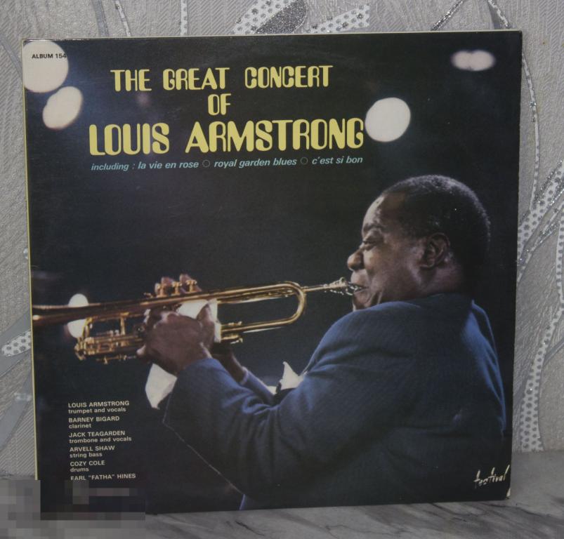 Louis Armstrong – The Great Concert Of Louis Armstrong  /  France  2LP EX+ / EX+