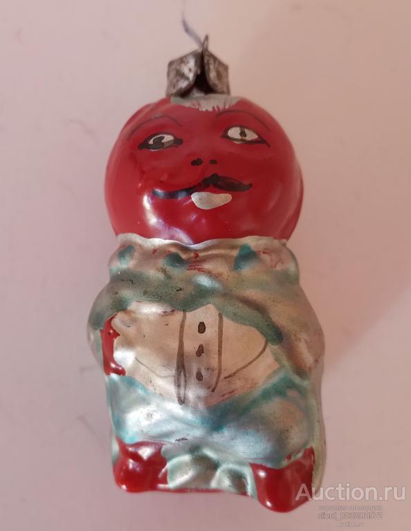 Ёлочная игрушка, сеньор помидор. Редкий!.