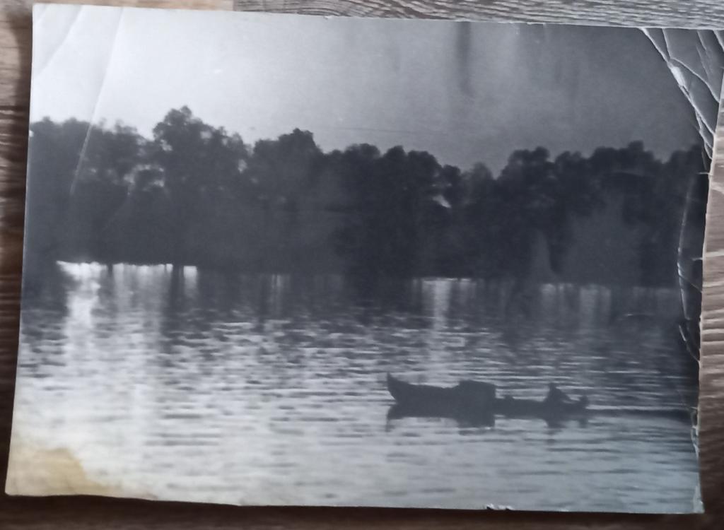 Волга летом Астраханское Мореходное Училище 1978 год Большой фомат 2