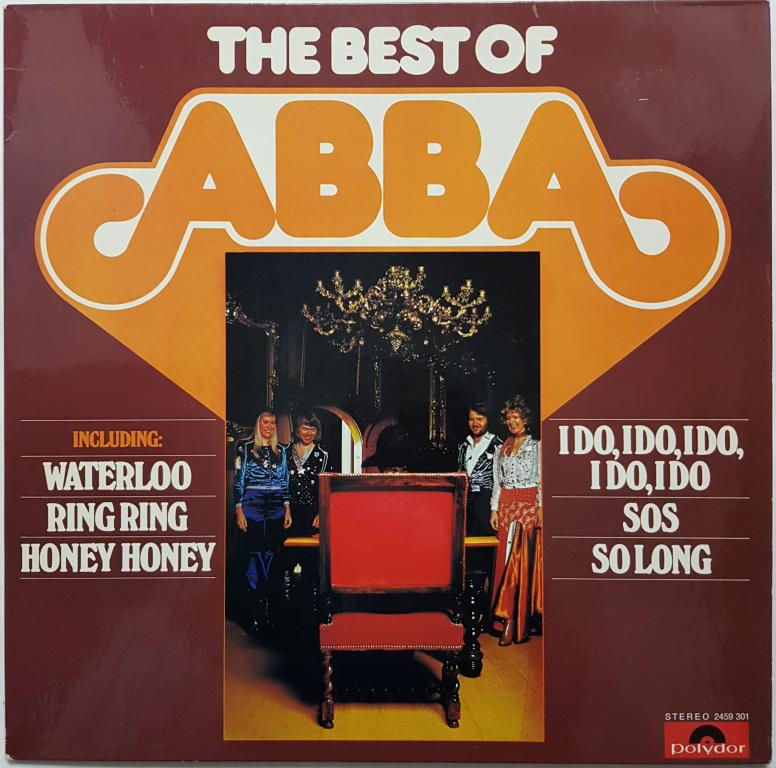ABBA "The Best Of ABBA" 1976 Lp