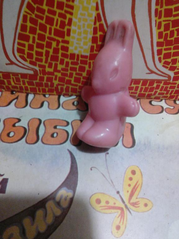 Игрушка Заяц.Целлулоид..ОХК СССР