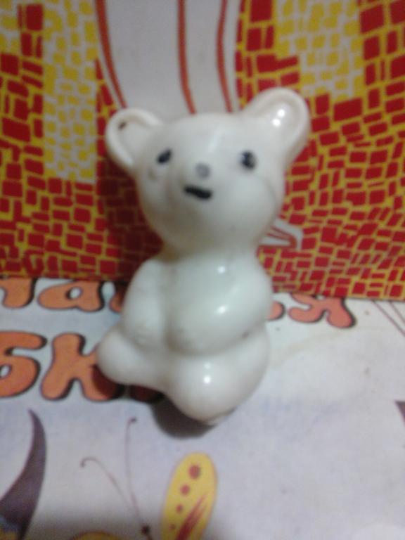 Игрушка Медведь.Целлулоид..ОХК СССР