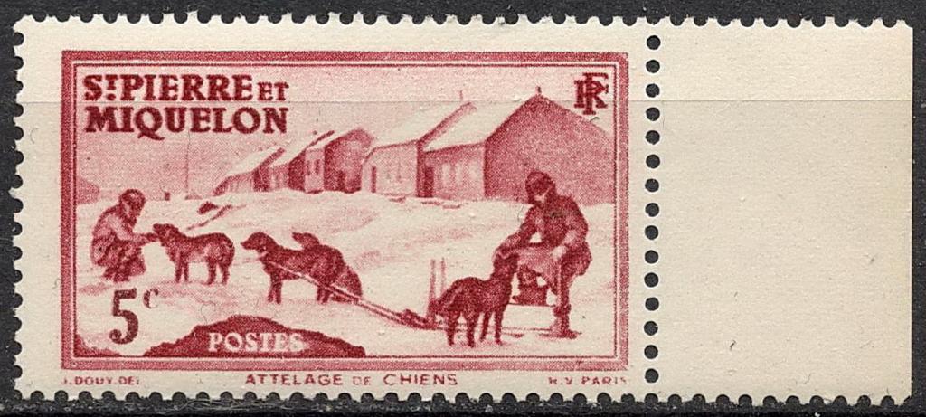 ❤1938 Сен-Пьер и Микелон Поле MNH OG