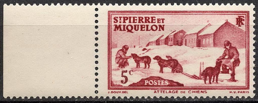 ❤1938 Сен-Пьер и Микелон Поле MNH OG
