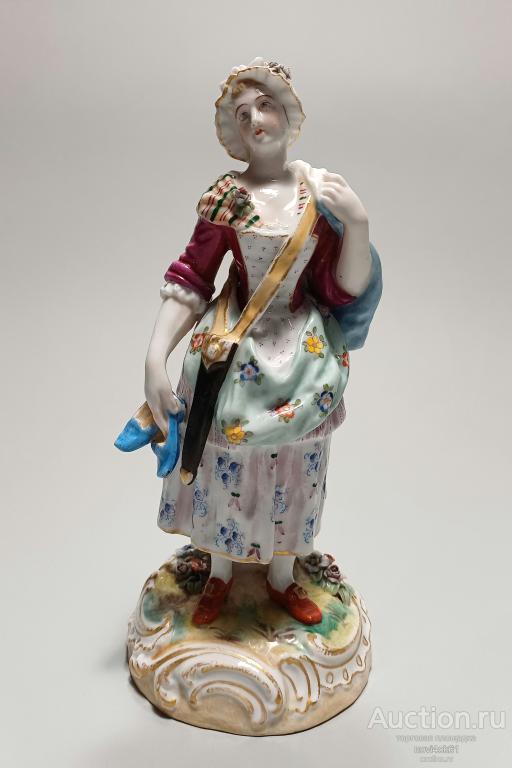 Европа. Мейсен. Meissen. Служанка. Редкость!
