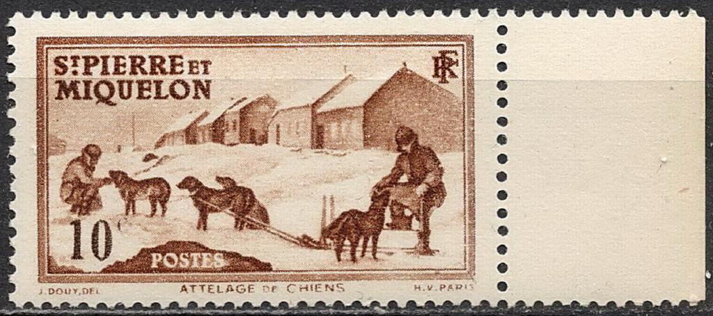 ❤1938 Сен-Пьер и Микелон Поле MNH OG