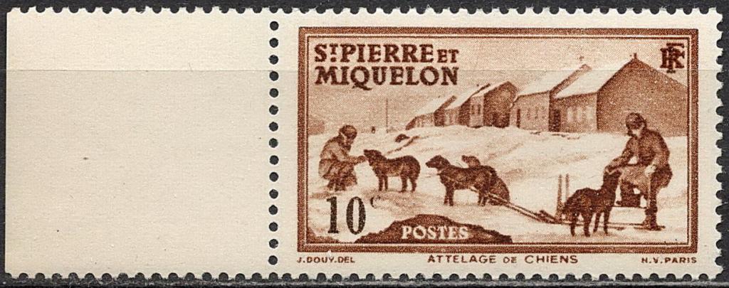 ❤1938 Сен-Пьер и Микелон Поле MNH OG