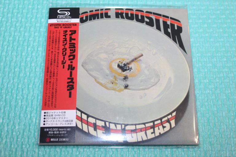 Atomic Rooster / Nice'n'Greasy / Japan SHM Mini-LP