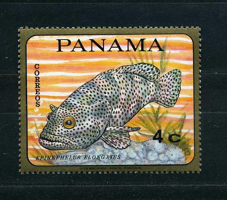 Панама. Морская фауна. Тропические рыбы. 1968.**