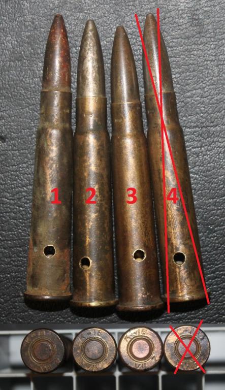 Макет 7.71х56R, .303 Britich, маркировка K-18 VII Z. Сверло.