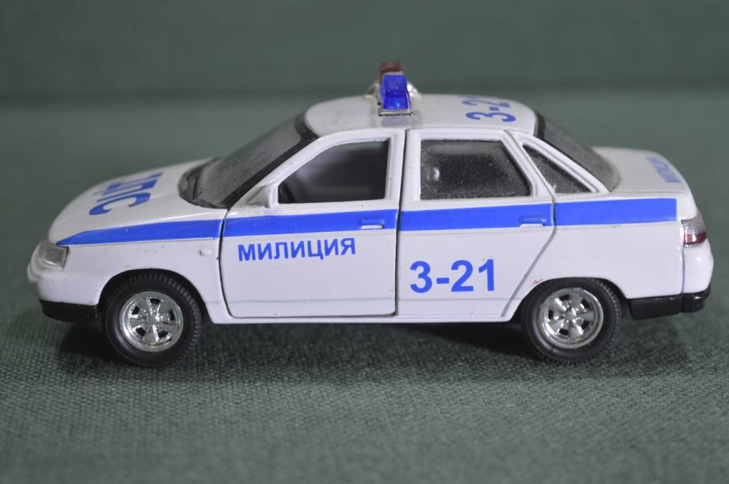 Модель автомобиль Lada 110. Лада, ДПС, милиция.