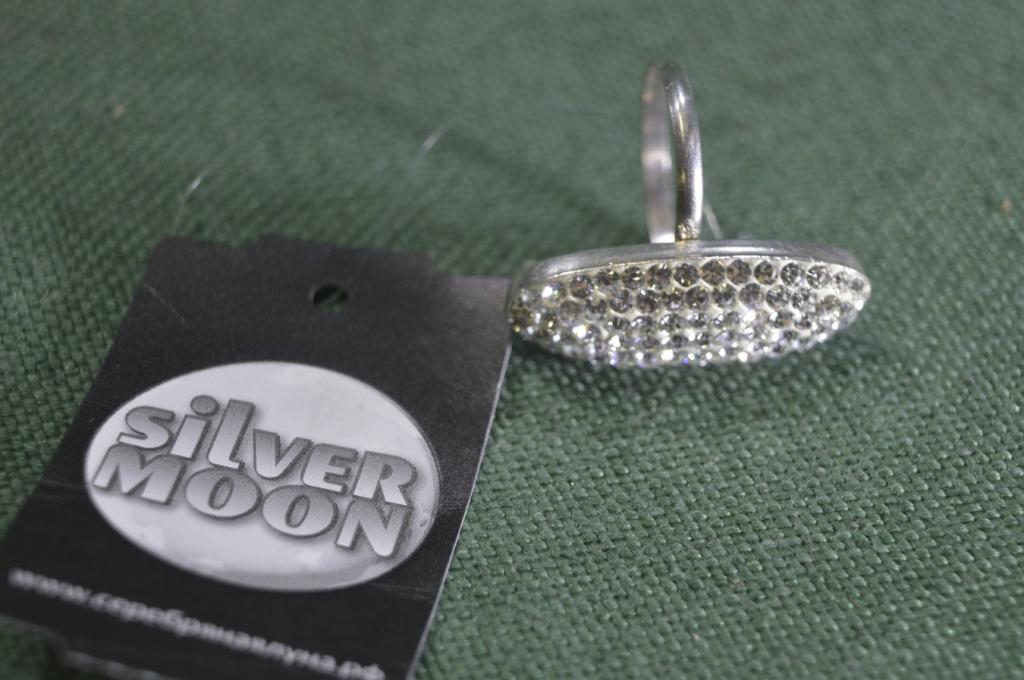 Кольцо серебряное "Сваровски Swarovski". Серебро 925 проба. Новое с биркой #5