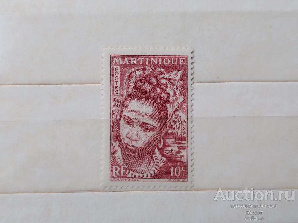 м    Мартиника  французская 1947 год   женщина   RF