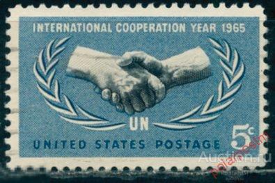 Y85 США 1965 882 20-летие Организации Объединенных Наций.