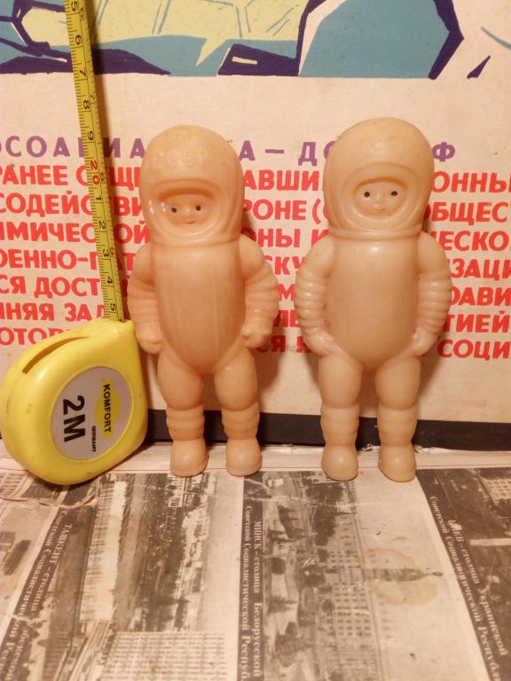 Кукла.Космонавт.Пластик.АСКИМ СССР