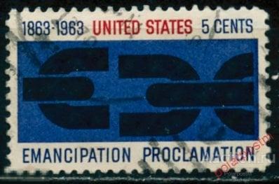 Y85 США 1963 846 Прокламация об освобождении
