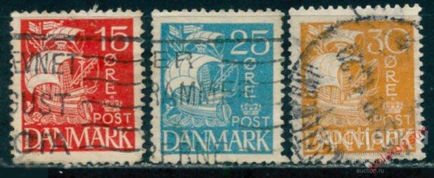Y85 ДАНИЯ 1927 168+ Каравелла. Флот. Парусники