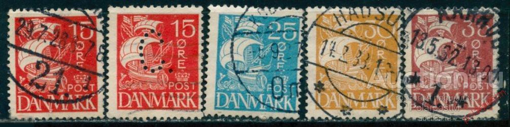 Y85 ДАНИЯ 1927 168+ Каравелла. Флот. Парусники