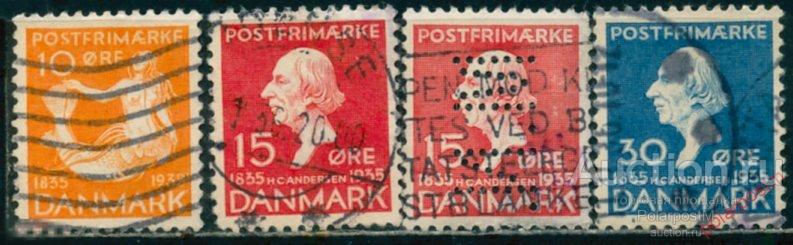 Y85 ДАНИЯ 1935 224+ 100-летие первой публикации «Сказок» Г. Х. Андерсена.
