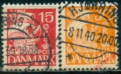 Y85 ДАНИЯ 1933 202II+ Каравелла. Флот. Парусники