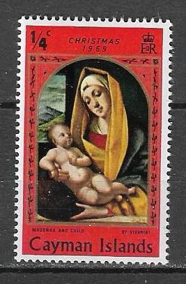 Кайманы 1969 г.  Рождество Религия Искусство Живопись **