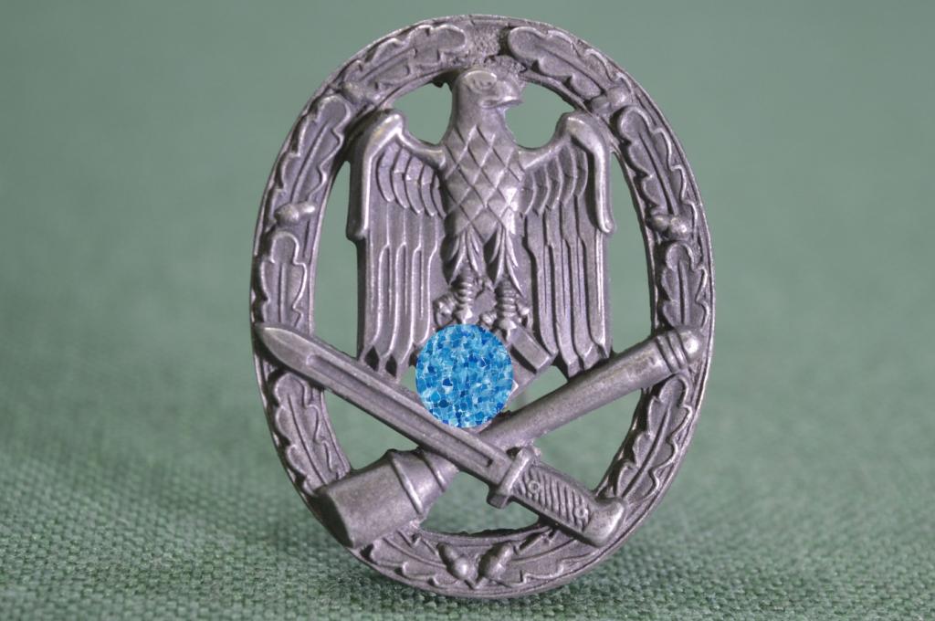 Награда, знак "За общий штурм". Frank Reif, Stuttgart. 3 -й Рейх, Германия.