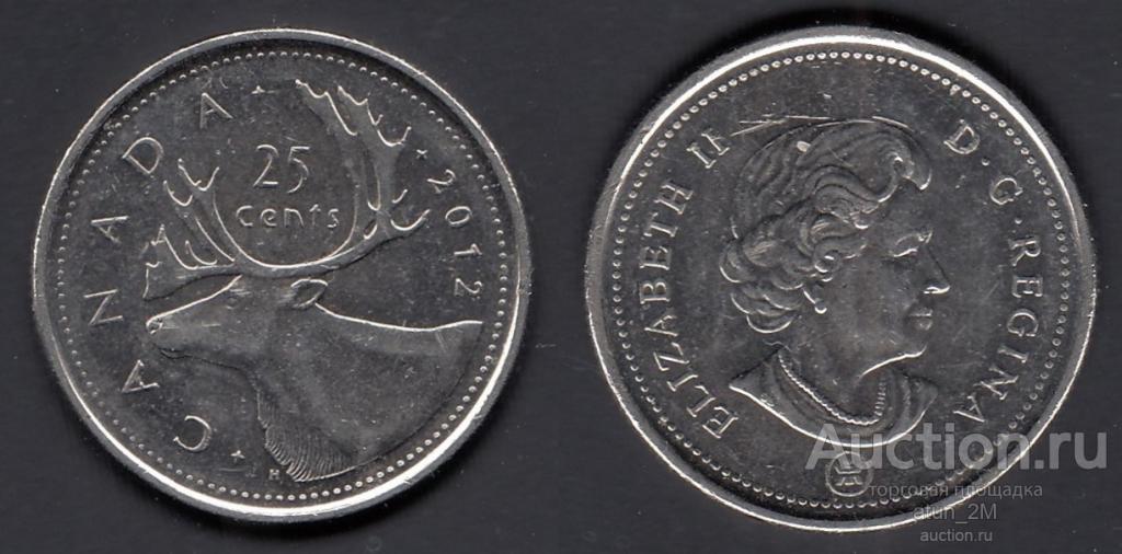 Канада. 25 центов. 2012 год. XF