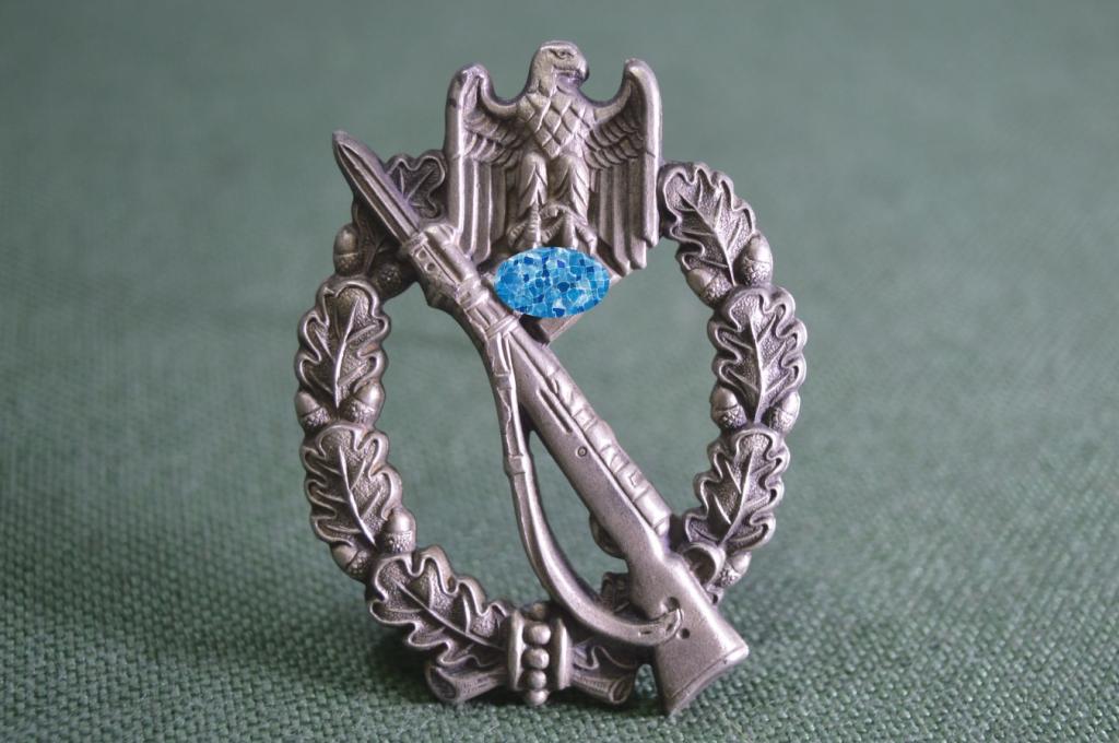 Пехотный штурмовой знак, Rudolf Souval (RS). Пехотные части, Вермахт. Германия, 3 -й Рейх.