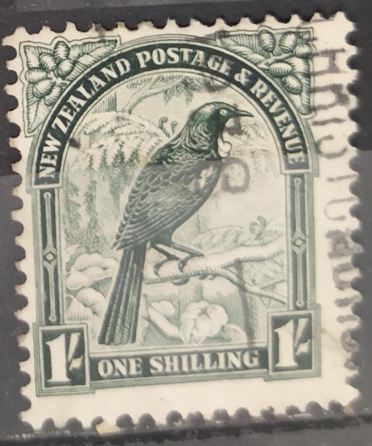 Новая Зеландия 1936 Mi# 223 Птица  гаш