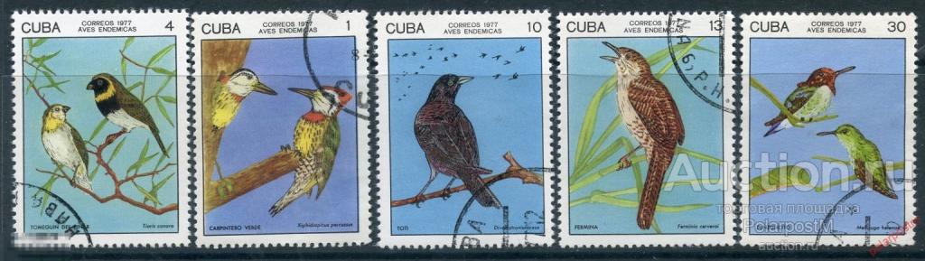 Н15 КУБА 1976 2155-2160 Кубинская живопись