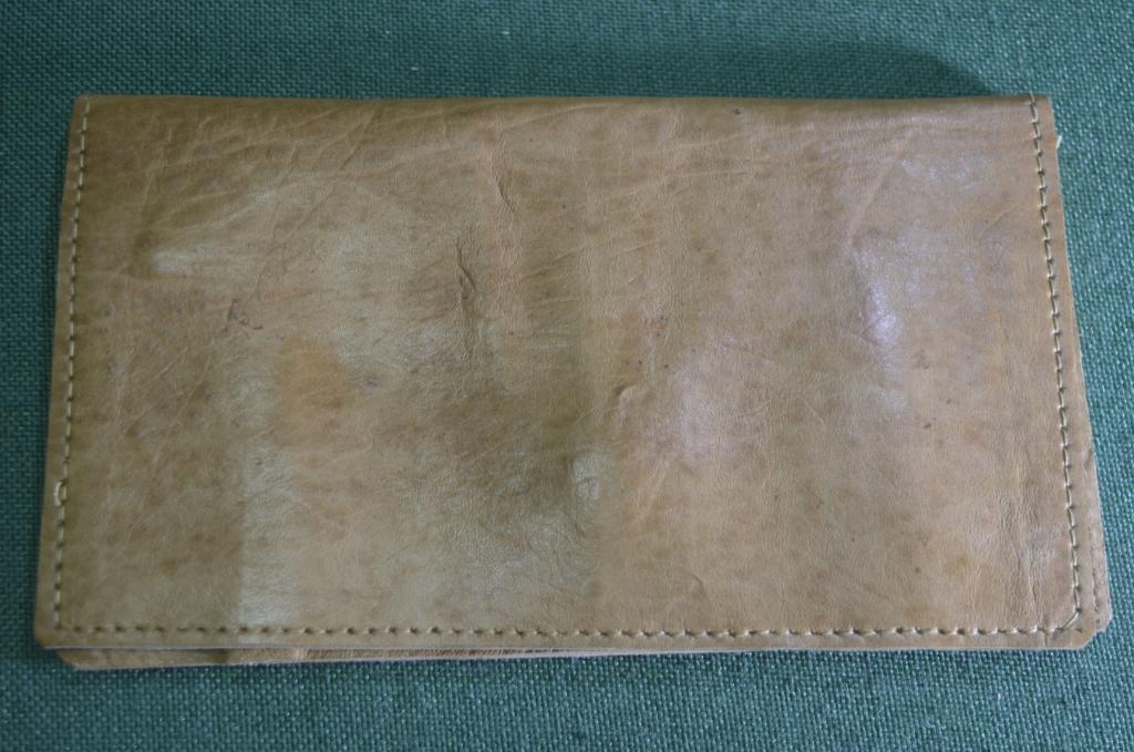 Кошелек портмоне бумажник. Натуральная кожа. Кабул. Афганистан. Времен СССР. #1