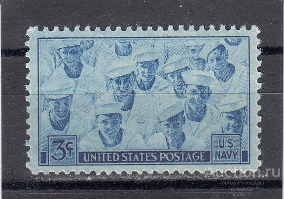 USA  США   1945  Участие ВМС США во второй мировой войне  Сост** MNH