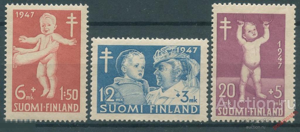 Y85 Финляндия 1947 342+ Профилактика туберкулеза