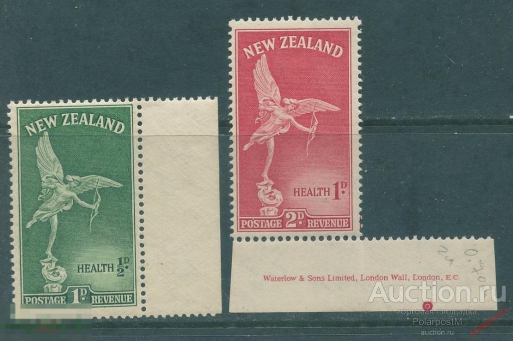 Y85 НОВАЯ ЗЕЛАНДИЯ 1947 299-300 Марки здоровья