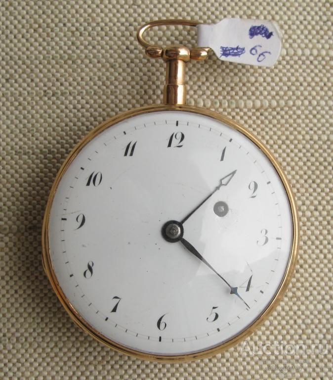 Репетир золото 18карат 750проба баланс на рубине 53мм 111.8 грамма