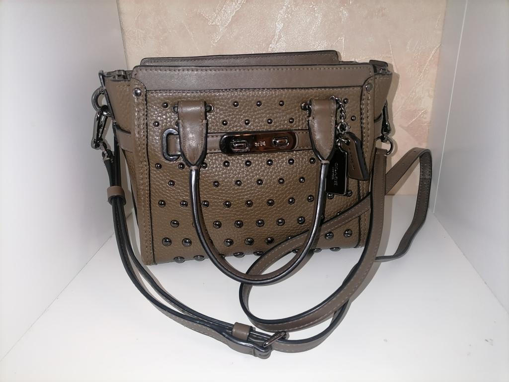 Сумка Coach натуральная кожа Оригинал