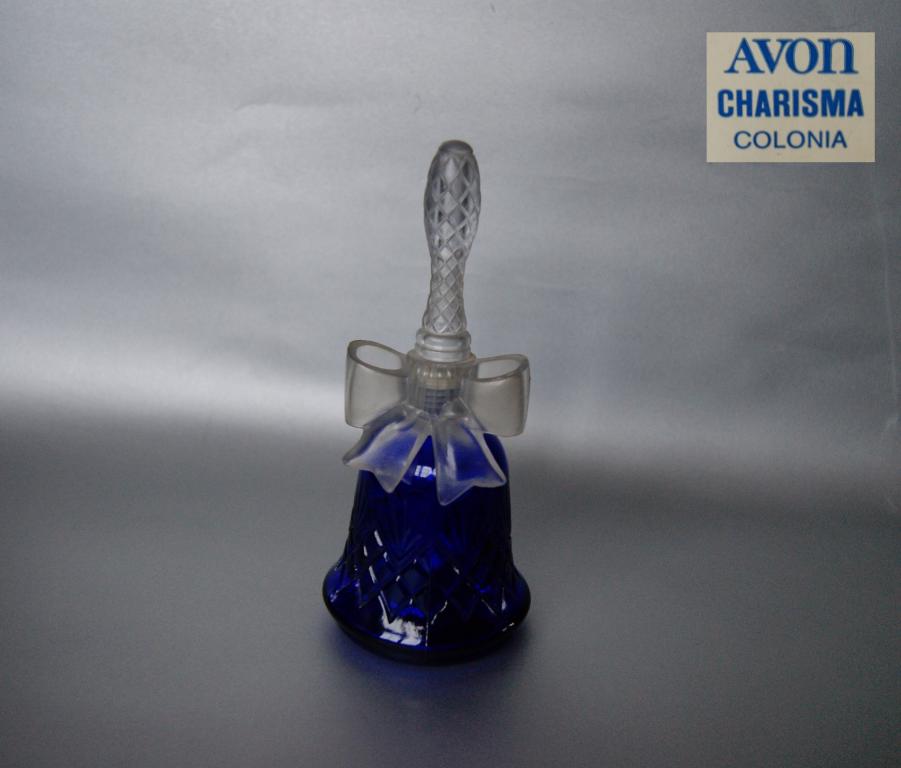 флакон для духов колокольчик Avon стекло Испания