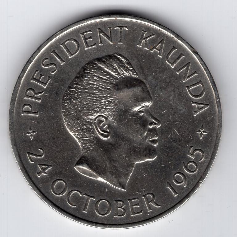 5 шиллингов - Замбия - 1965 - Независимость - KM#4