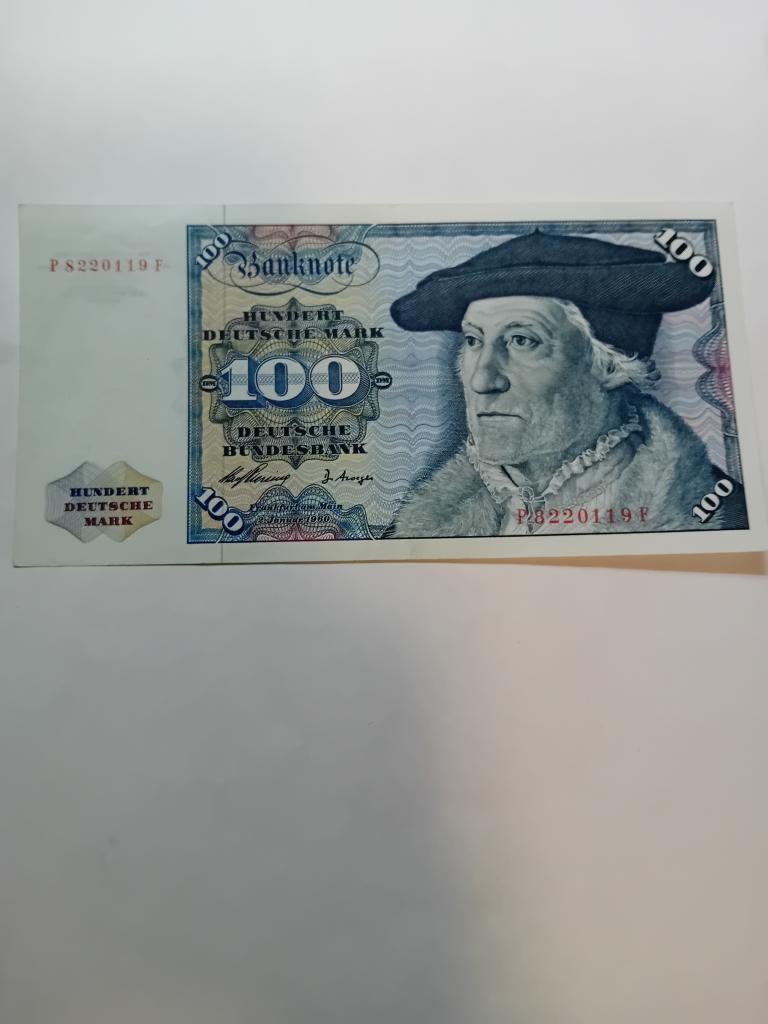 Германия 100 марок 1960 г., банкнота